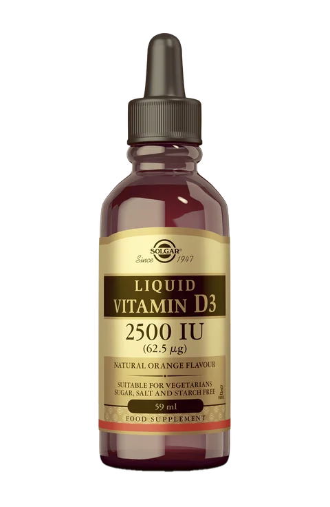 Solgar nestemäinen D3-vitamiini 59 ml