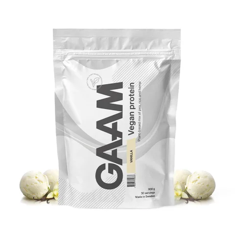 GAAM Vegan Protein Vanilla, 900 g