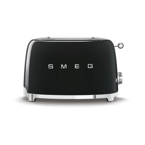 Smeg 50's Style, 2 viipaletta, musta